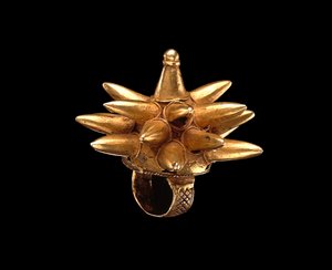 Ring ، غانا العاج ، ج .1935 (ذهبي)
